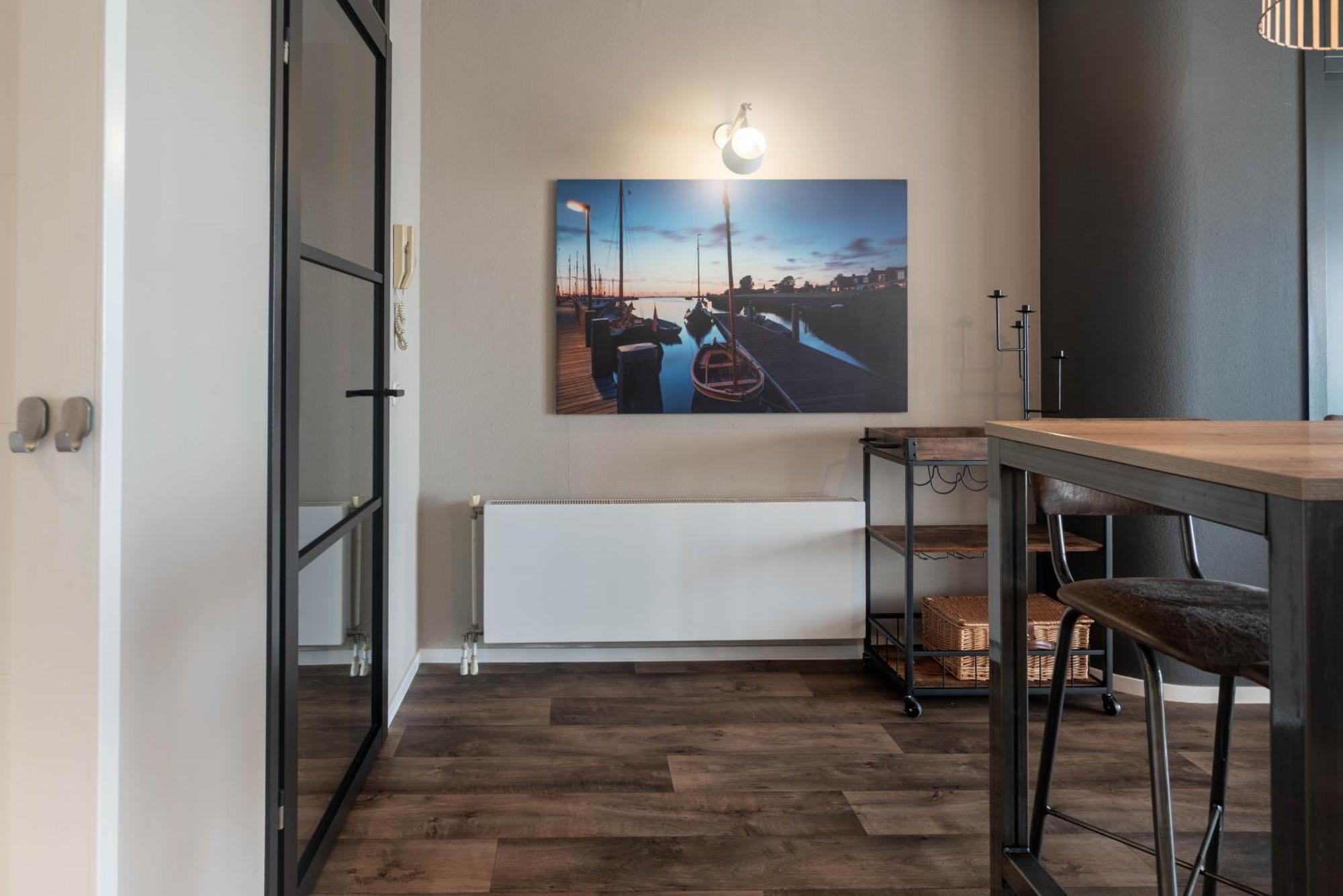 Zuiderzeestate 35, Prachtig Appartement Aan Het Ijsselmeer Makkum Exterior foto